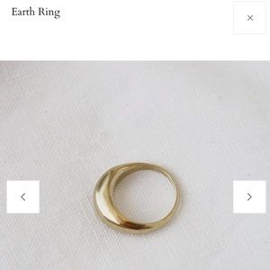 Cashmere Cactus Brass Earth Ring